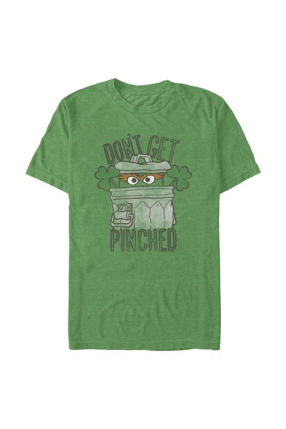 Men's Sesame Street Oscar the Grouch Don't Get Pinched Graphic T-Shirt