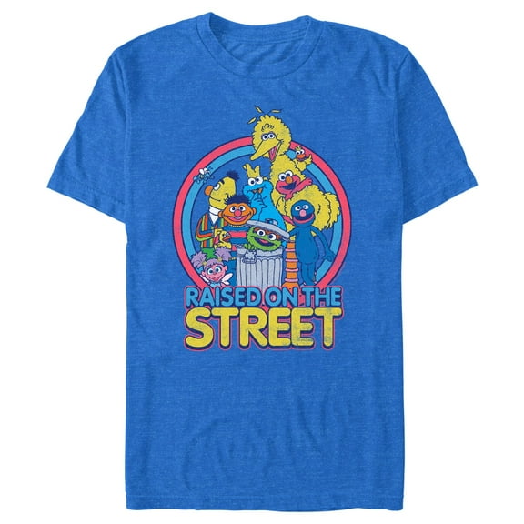Men's Sesame Street Retro Crew  Graphic T-Shirt