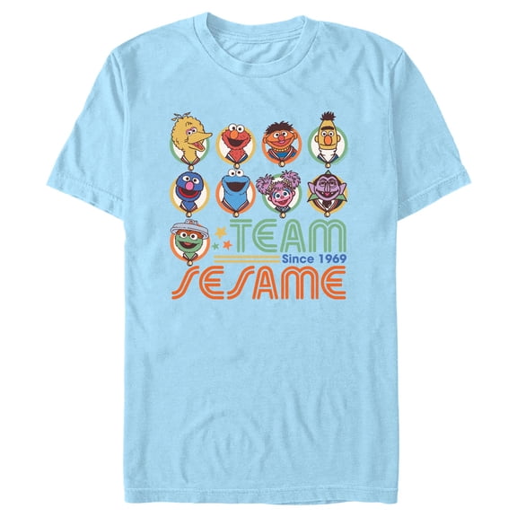 Men's Sesame Street Team Since 1969  Graphic T-Shirt