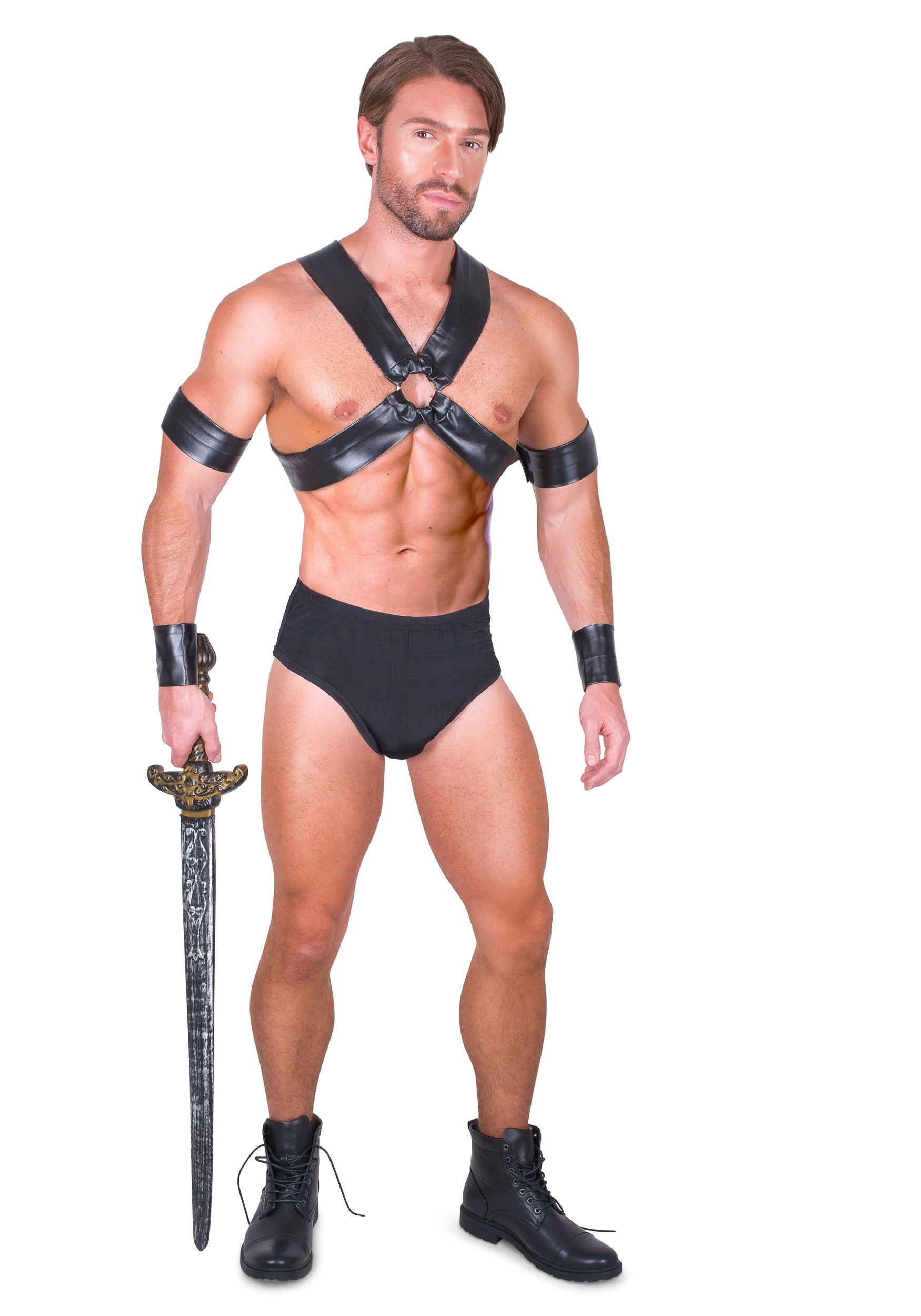 Men s Sexy Gladiator Costume Walmart