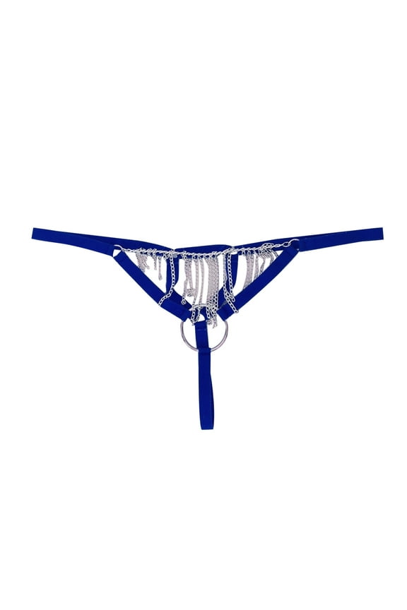Men's Sexy Underwear Chain Ring Thong - Revealing Design for Comfort and in Category