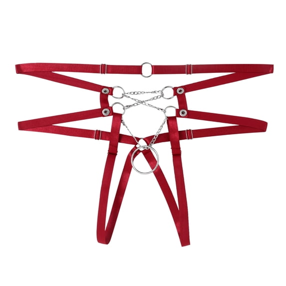 Men's Sexy Underwear Chain Ring Thong for Comfort and Style for Enhanced Intimacy and Confidence