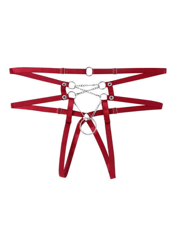 Men's Sexy Underwear Chain Ring Thong for Comfort and Style for Enhanced Intimacy and Confidence