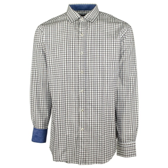 Men's Shaped Fit Long Sleeves Shirt-SN-X-Large