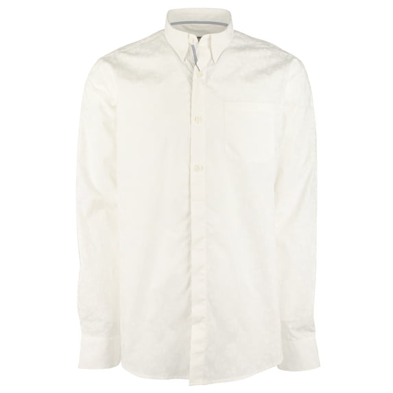 Men's Shaped Fit Long Sleeves Shirt-W-XX-Large