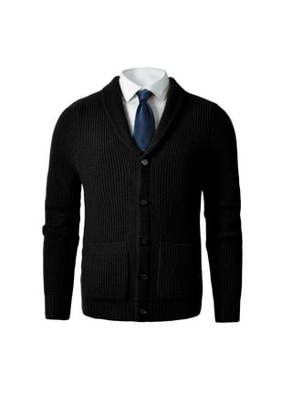 Mens cardigan walmart discount