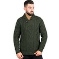 thumbnail image 1 of Men's Merino Wool Shawl Collar Single Button Sweater, 1 of 5