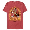 thumbnail image 1 of Men's Shazam! Fury of the Gods Strength of Hercules  Graphic Tee Red Heather Small, 1 of 5