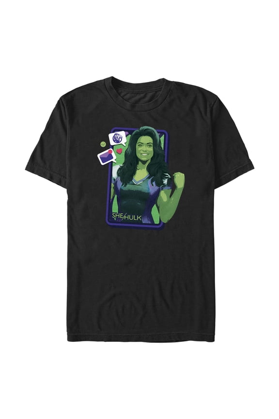 Men's She-Hulk: Attorney at Law Call From a Hero Graphic Tee Black Large