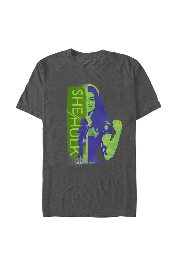 Men's She-Hulk: Attorney at Law Proud To Be Hero Graphic Tee Charcoal Heather Large