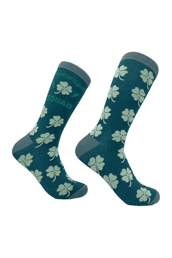 Men's Shenanigans Squad Socks Funny St Paddys Day Parade Novelty Footwear