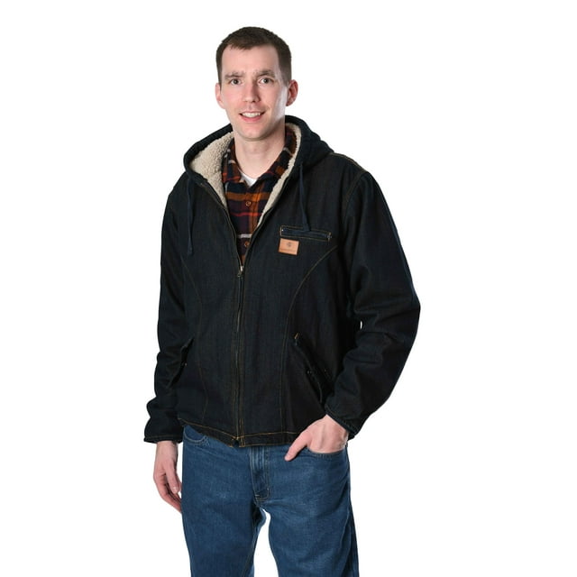 Men's Sherpa Lined Denim Jacket