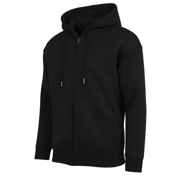 Men's Sherpa Lined Full Zip-Up Hoodie Sweatshirt (S-3XL)