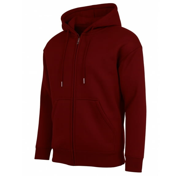 Men's Sherpa Lined Full Zip-Up Hoodie Sweatshirt (S-3XL)