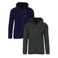 thumbnail image 1 of Men's Sherpa-Lined Zip-Up Fleece Hoodies (2-Pack), 1 of 5