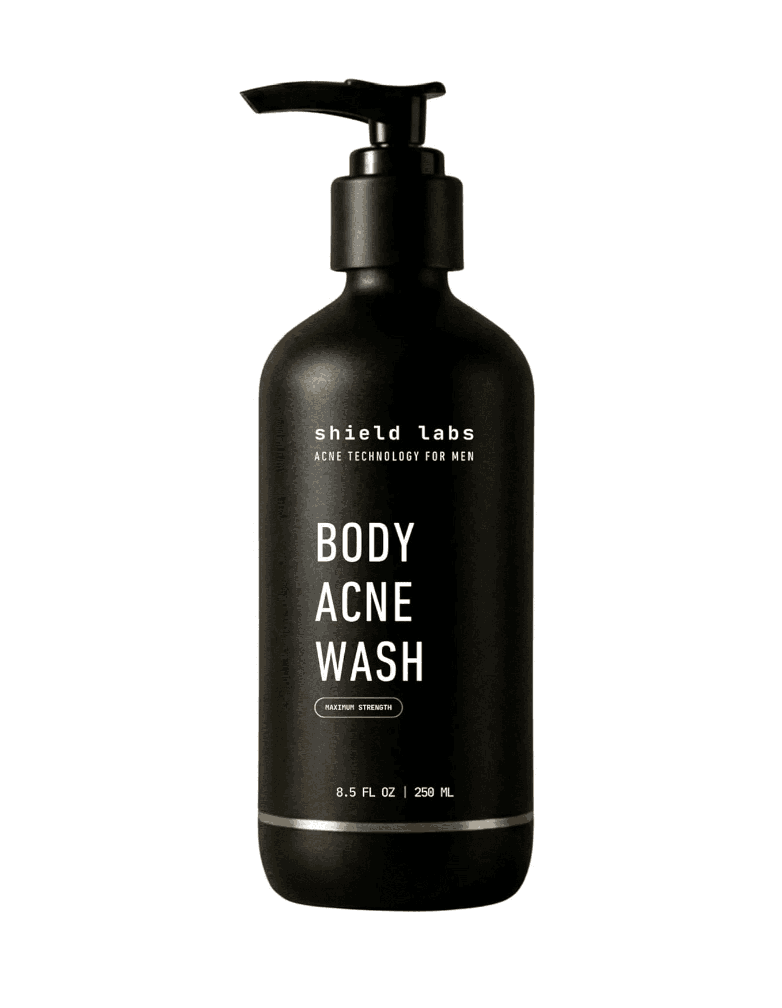 Men's Shield Labs Acne Body Wash Maximum Strengh 10% Benzoyl Peroxide 8.5 FL OZ