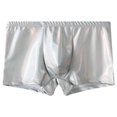 Men's Shinny Boxer Briefs Stretch Performance Underwear Shorts for ...