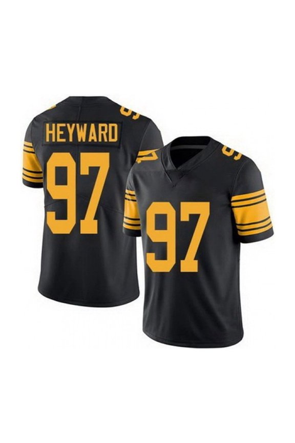 Men's Shirt Cameron#97 Heyward Jersey T-Shirts Classic Name Number Tee-Black1-L