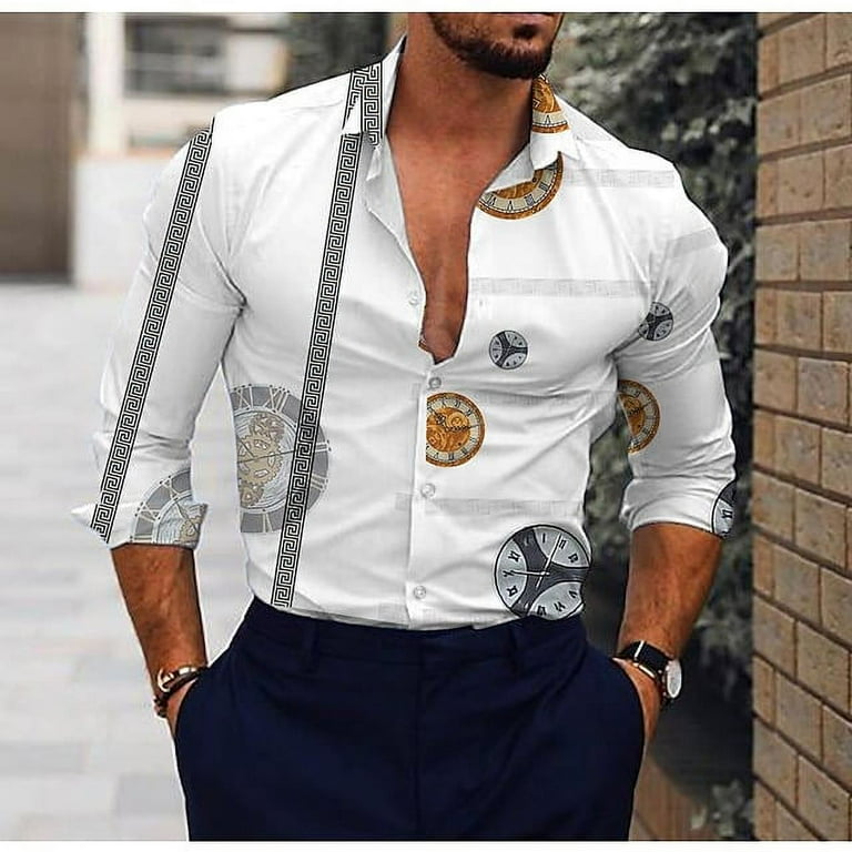walmart black button down