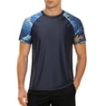 Men's Shirt Short Sleeve Quick Dry Water Beach Sun Protection T Shirts ...