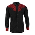 thumbnail image 1 of Men's Shirt Western Embroidered Estilo El Senor de los Cielos Cowboys. Camisa Vaquera Bordada, 1 of 3
