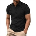 thumbnail image 1 of Men's Shirts Breathable Comfortable Short Sleeve Athletic Performance Top Stylish Casual Summer Tee Club Apparel Mens T-Shirts Summer Lightweight Tee Tops, 1 of 8