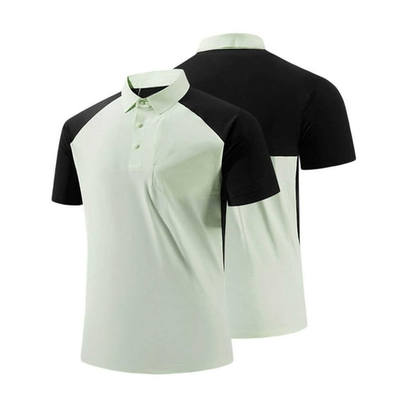 Men's Shirts Casual Fashion Business Short Sleeved Quick Drying Ice Elastic Grid Material Comfortable Stylish Design