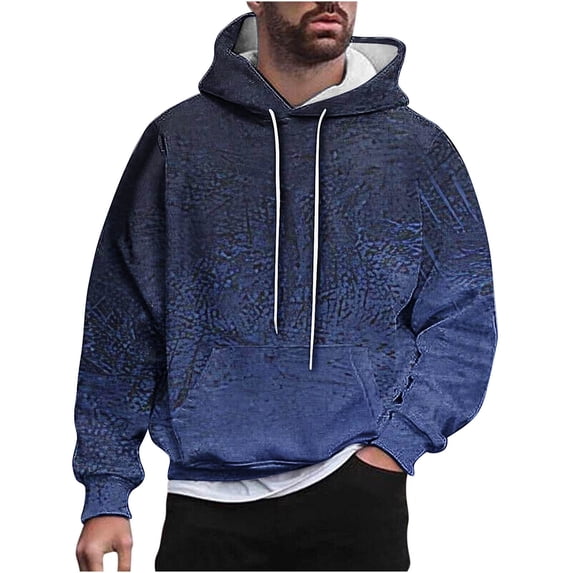 Men's Shirts Long Sleeve Casual Denim Shirts Men Long Sleeve Heavy Weight Hoodies for Men