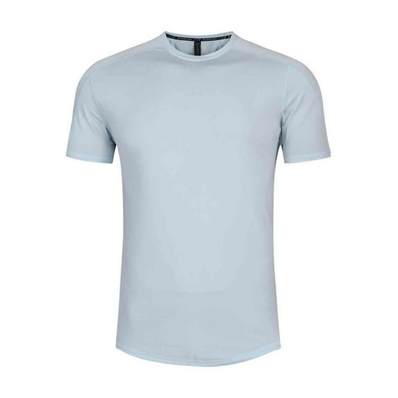 Men's Shirts Thin Breathable Summer Short Sleeve Fitness T Shirt Lightweight Cooling Basic Tees