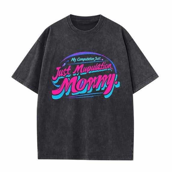 Men's Shirts Under $3 Graphic Tee Cotton Fashionable and Comfortable Short Sleeved T-shirt Personalized Batik Washed Top