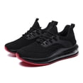 thumbnail image 1 of Men's Shock Absorbing Air Cushion Running Sneakers, Breathable Lightweight Gym Fitness Walking Athletic Shoes, 1 of 6