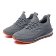 thumbnail image 1 of Men's Shock Absorbing Air Cushion Running Sneakers, Breathable Lightweight Gym Fitness Walking Athletic Shoes, 1 of 6