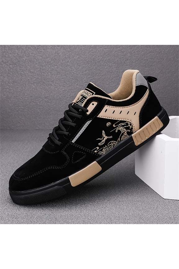 Men's Shoes 2026 New Summer Breathable Casual Skate Shoes, Versatile Plus Size Work Shoes, Outdoor Casual Sneakers
