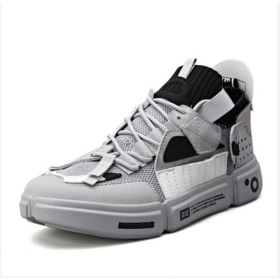 Men's Shoes Breathable Super Hot Tide Color-blocking Personality Internet Celebrity Daddy Shoes