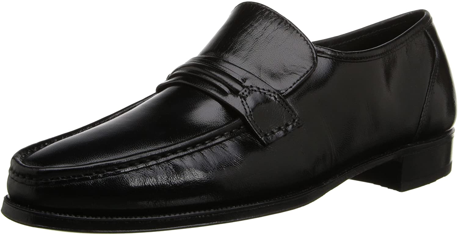 Men's Shoes Florsheim Como Black Leather loafer 17089-01 - image 1 of 7