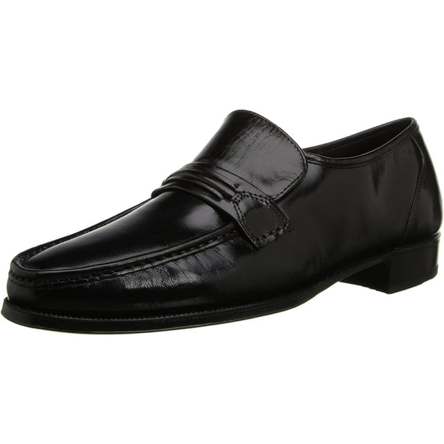 Men's Shoes Florsheim Como Black Leather loafer 17089-01