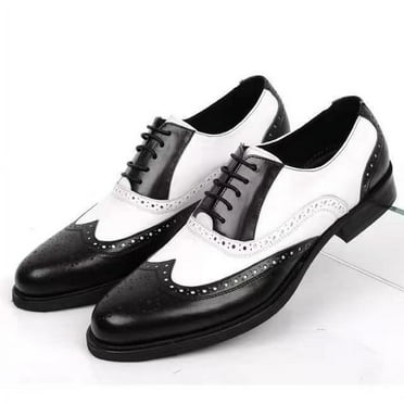 Men's Shoes Size Color Matching Trendy Men's Business Leather Shoes for Men