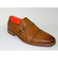thumbnail image 1 of Men's Shoes The Cuban L TAYNO Leather Cap Toe Loafer Cognac, 1 of 8