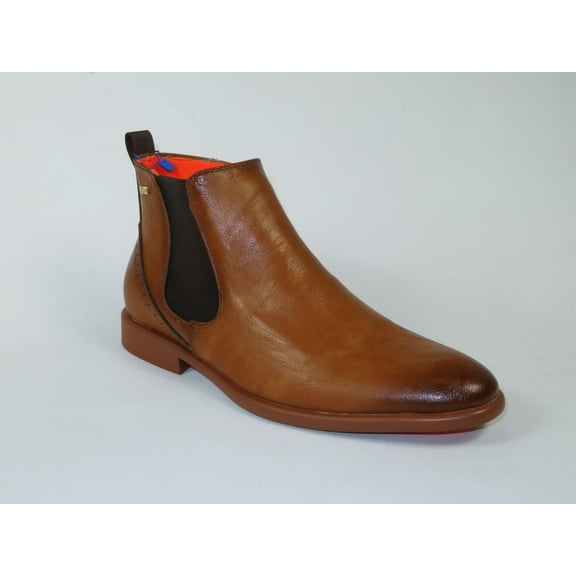 Men's Shoes The Victorian L TAYNO Leather Chelsea Boot Cognac