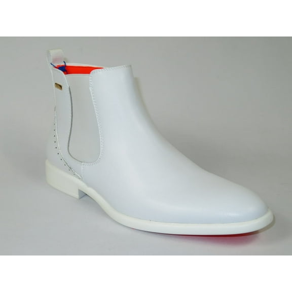 Men's Shoes The Victorian L TAYNO Leather Chelsea Boot White