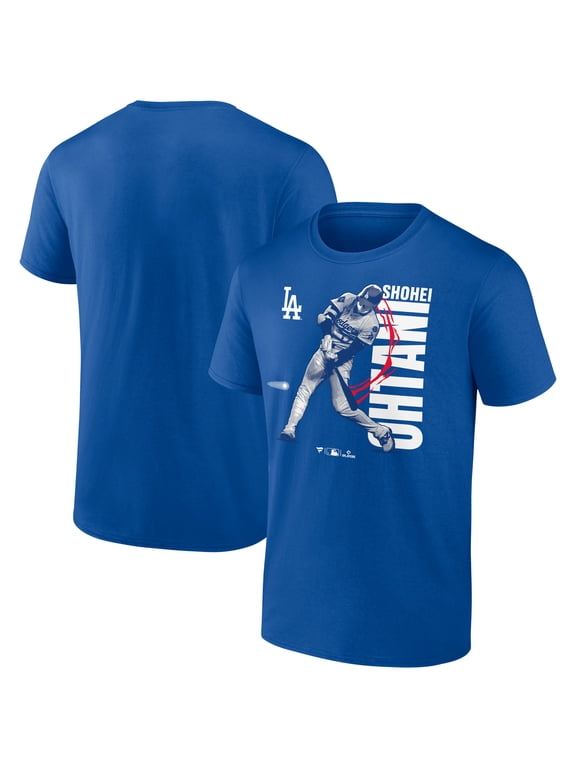 Men's Shohei Ohtani Royal Los Angeles Dodgers Electric Moments T-Shirt