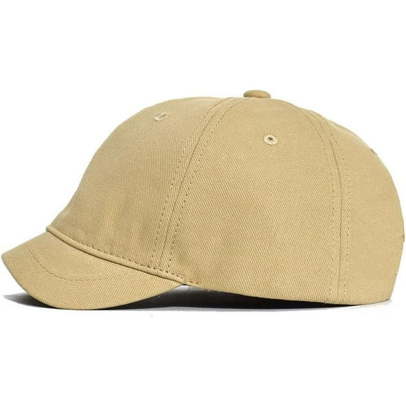 Men's Short Brim Baseball Cap Quick Dry Lightweight Breathable Adjustable Unstructured Dad Hat