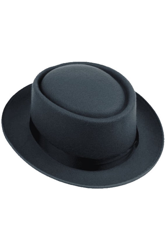 Men's Short Brim Pork Pie Hat