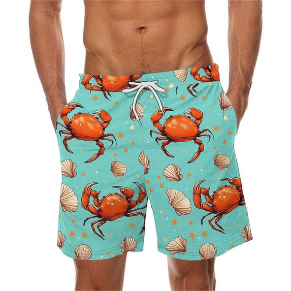 Men's Short Pantalones Cortos Para Hombre Summer Shorts for Men Athletic Shorts Men Casual Fashion Print Shorts With Pockets Elastic Waist Beach Pants Multicolor XXXXL