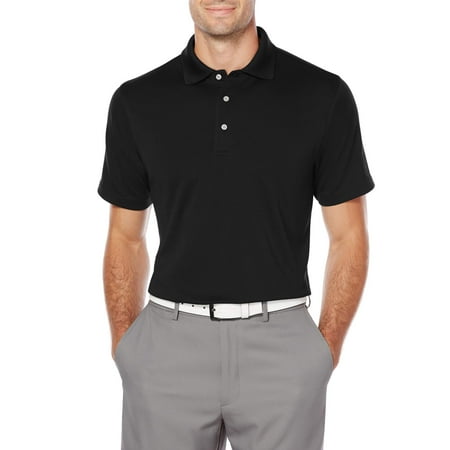 Men's Short Sleeve AirFlux Golf Performance Solid Polo Shirt