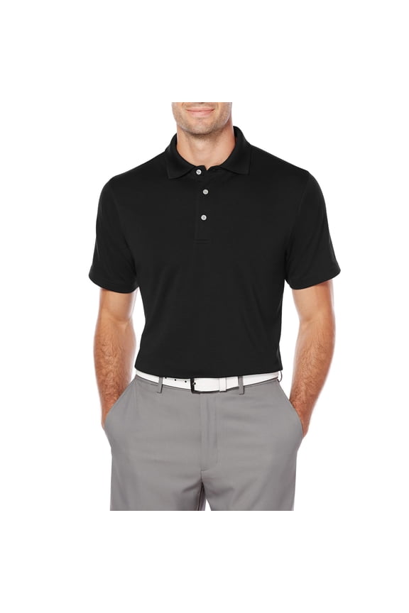 Men's Short Sleeve AirFlux Golf Performance Solid Polo Shirt