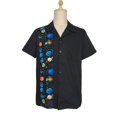 thumbnail image 1 of Men's Short Sleeve Contrast Pattern Printed Personalized Shirts, 1 of 6