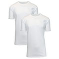thumbnail image 1 of Men's Short Sleeve Crew Neck Cotton Blend Classic Tee (S-3XL) 2 Pack, 1 of 7