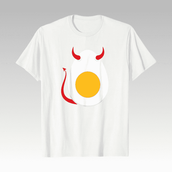 Men’s Short Sleeve Devil Egg T-Shirt – Everyday Casual Tee for Men