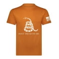thumbnail image 1 of Men's Short Sleeve Don't Tread On Me Graphic T-Shirt, 1 of 1